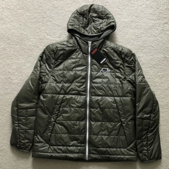 Nike Jackets \u0026 Coats | Nike Sportswear Synthetic Fill Fleece Jacket Olive Cu4422 380 Men Extra Small Xs | Color: Green | Size: Xs | Srekal1's Closet
